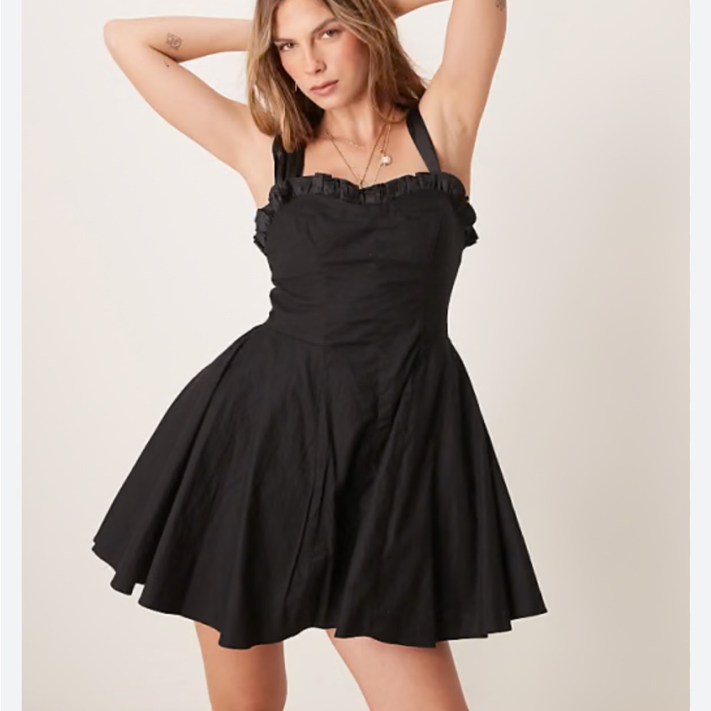 Free people midnight magic mini dress
